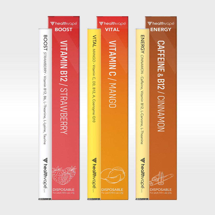 Energy 3-Pack - Strawberry / Mango / Cinnamon